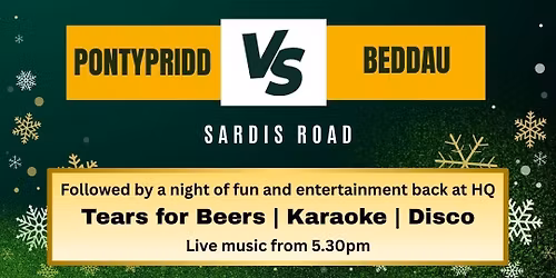 Pontypridd v Beddau