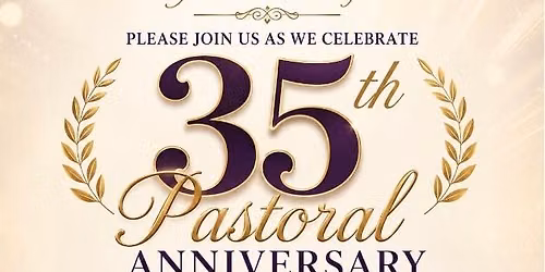 Pastor\u2019s Anniversary