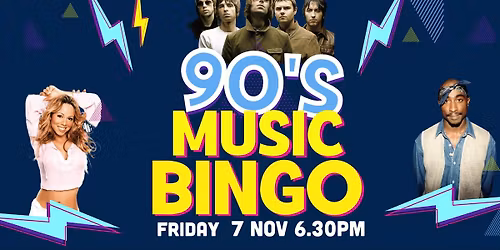 90's Music Bingo