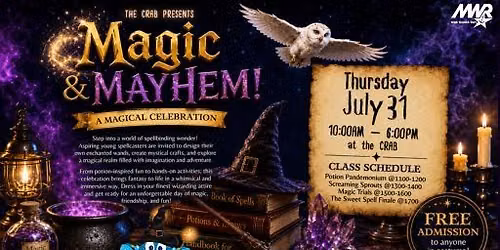Magic & Mayhem at The CRAB
