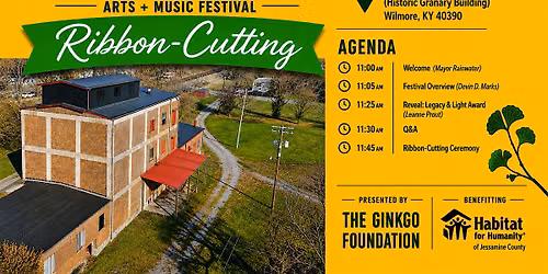 Ribbon-Cutting: GINKGO GALORE\u2122 Arts + Music Festival