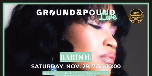 Bardoe Live at Ground & Pound Coffee