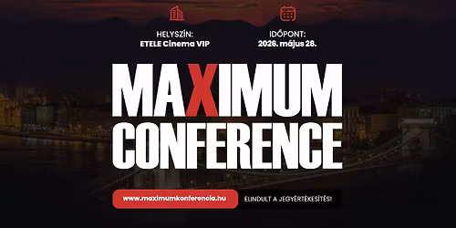 Maximum Konferencia 2026. 