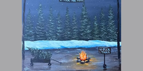 Happily Painted - Christmas Tree Farm