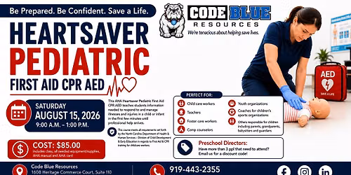AHA Heartsaver Pediatric First Aid\/CPR\/AED