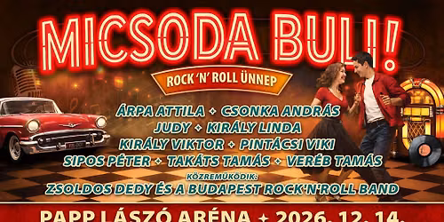 Micsoda Buli... Tisztelg\u00e9s Feny\u0151 Mikl\u00f3s eml\u00e9ke el\u0151tt a legismertebb sl\u00e1gerekkel