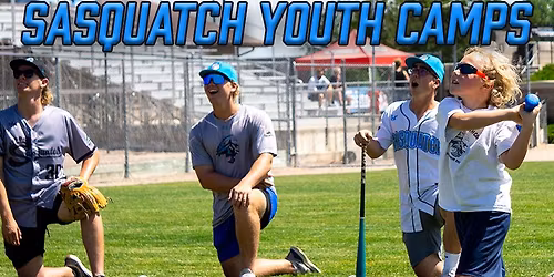 Sasquatch 2026 Youth Baseball Camp