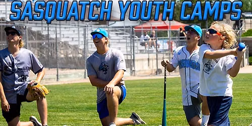Sasquatch 2026 Youth Baseball Camp