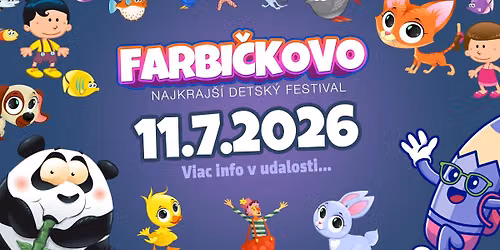 Farbi\u010dkovo - Najkraj\u0161\u00ed Detsk\u00fd Festival 2026, Zelen\u00e1 Voda NMnV