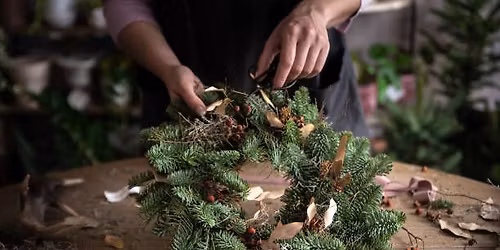 Christmas Wreath Making at Leicester Guildhall