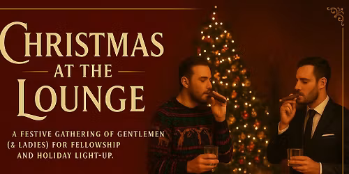 Christmas at the Cigar Lounge