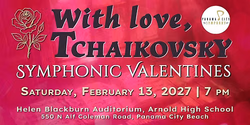 With love, Tchaikovsky. Symphonic Valentines