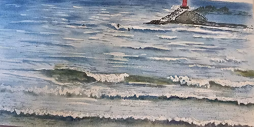 Creating Memories: Painting in the Malibu of the Midwest Watercolor Class