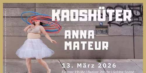 ANNA MATEUR & The Beuys - Kaosh\u00fcter