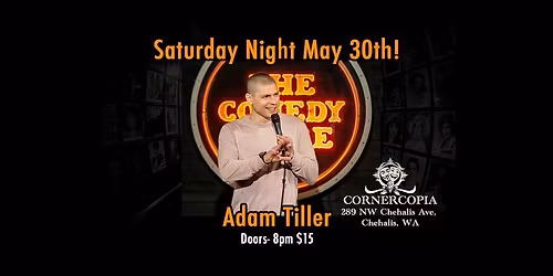 5-30 Headliner Adam Tiller