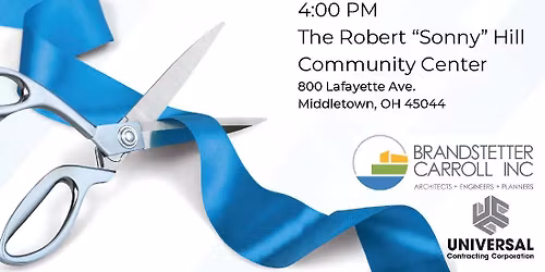 Robert \u201cSonny\u201d Hill Community Center Expansion Ribbon Cutting