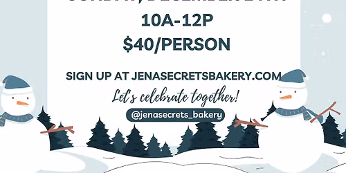 Christmas Cookie Class