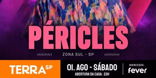 Show do P\u00e9ricles no Terra SP