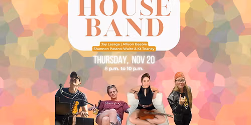 The HOUSE BAND @ Old Soul Design Shop