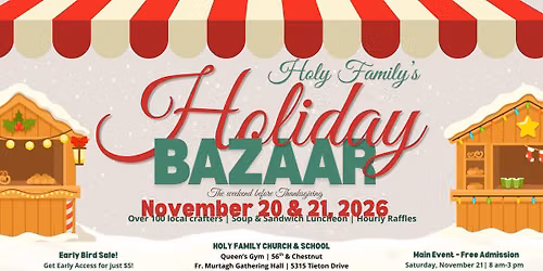 Holy Family's Holiday Bazaar