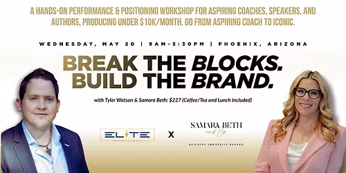 BREAK THE BLOCKS. BUILD THE BRAND.