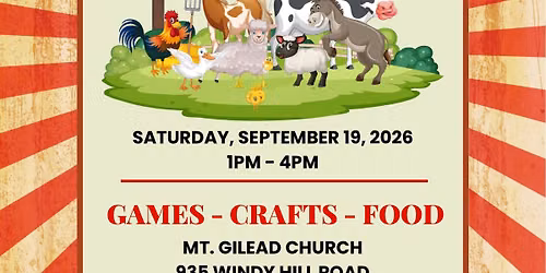 Blessings in the Barnyard Carnival-Style Festival