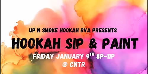 Hookah Sip & Paint