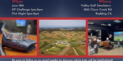 KP Challenge to kick off the US Open at Valley Golf Simulators