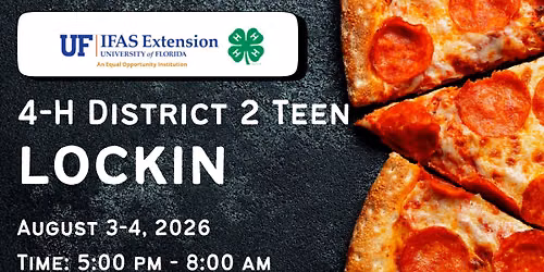 4-H District 2 Teen Lock In