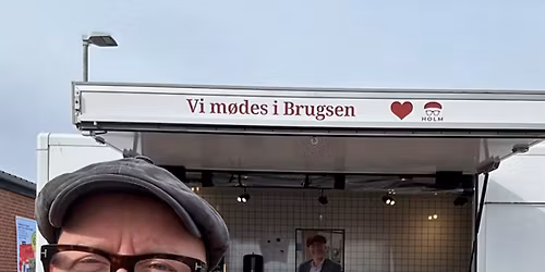 Bes\u00f8g af Claus Holm og hans Foodtruck
