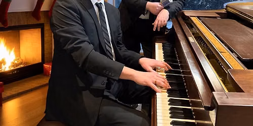 Nate Hance and Matthew Schmitz in Christmas with Keys and a Crooner