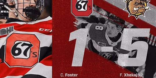 Sudbury Wolves at Ottawa 67s