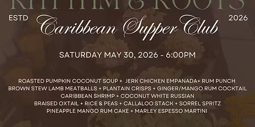 Caribbean Supper Club: Reggae Classics Edition