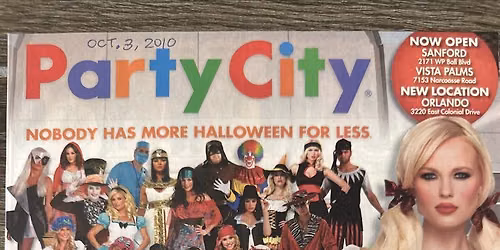 Clearance Halloween Party: a Fundraiser for BHCF