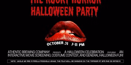 The Rocky Horror Halloween Party at Athentic Brewing