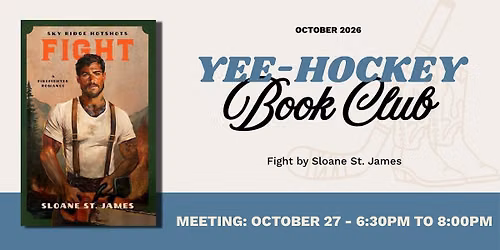 Yee-Hockey Book Club at The Well Red Damsel