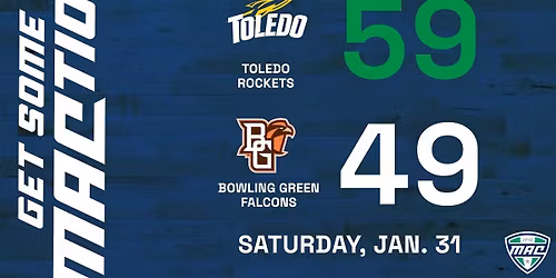 Bowling Green Falcons at Toledo Rockets Football at Glass Bowl Stadium