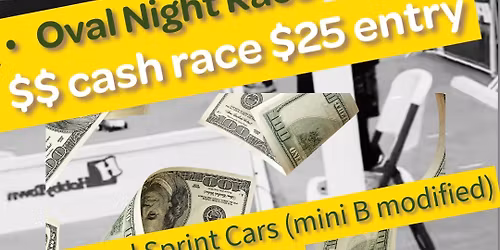 Oval Night CASH RACE
