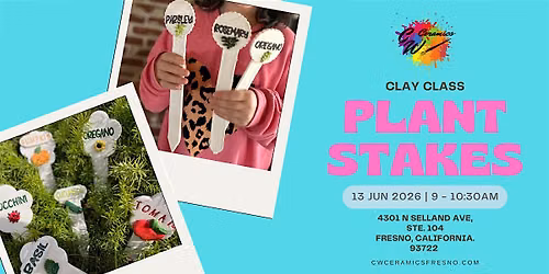 Clay Class: Plant Stakes