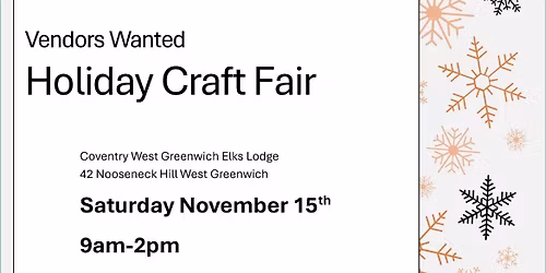Holiday Craft Fair
