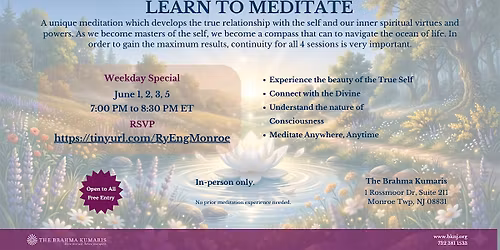 Learn to Meditate