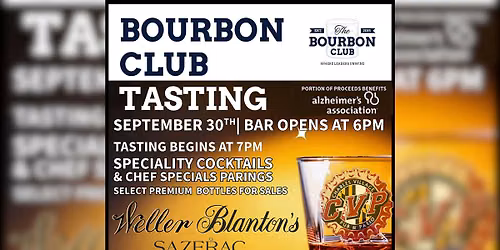The Bourbon Club Tasting Event
