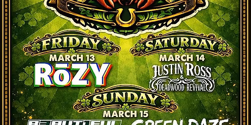 SHAMROCK FEST - ALL YOU CAN CRAWFISH & DUELING PIANOS