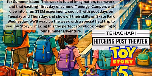 Week 1- Set Sail to Summer Island