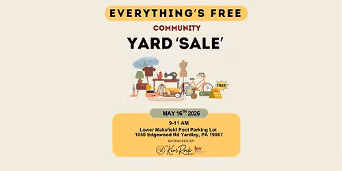 Everything's Free Community Yard 'Sale'