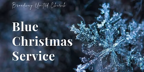 Blue Christmas Service