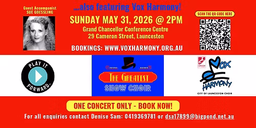 THE GREATEST SHOW CHOIR IN CONCERT