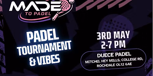 Padel tournament & Vibes