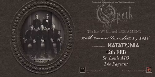 Opeth at The Pageant