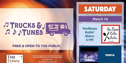 Trucks & Tunes with VenRosas Rollin' Bistro & PENTA